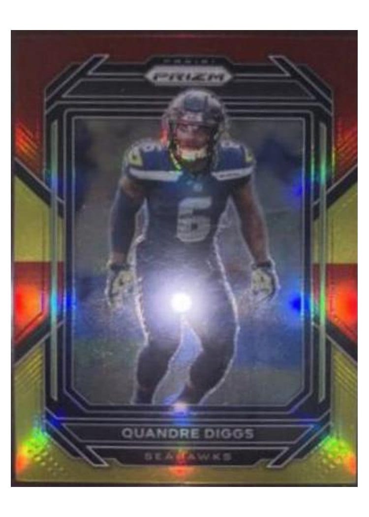 2022 Panini Prizm Base Set Quandre Diggs #260 card