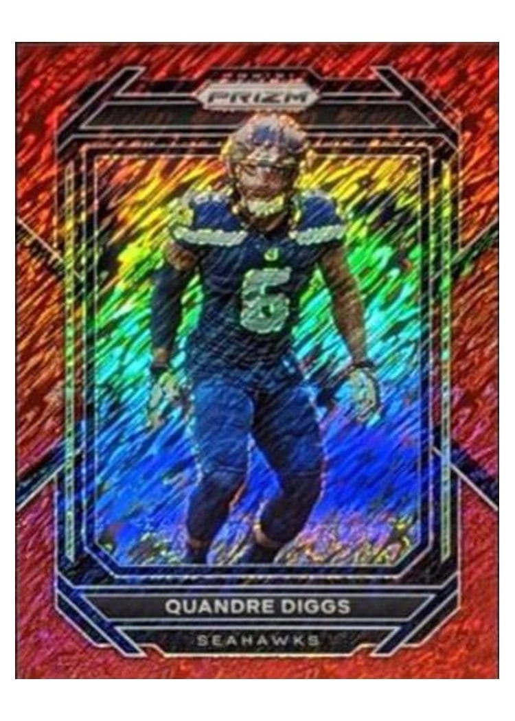2022 Panini Prizm Base Set Quandre Diggs #260 card