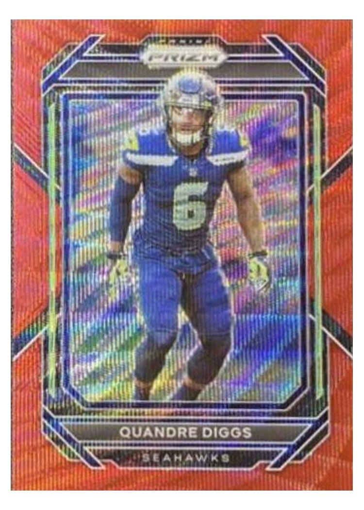 2022 Panini Prizm Base Set Quandre Diggs #260 card