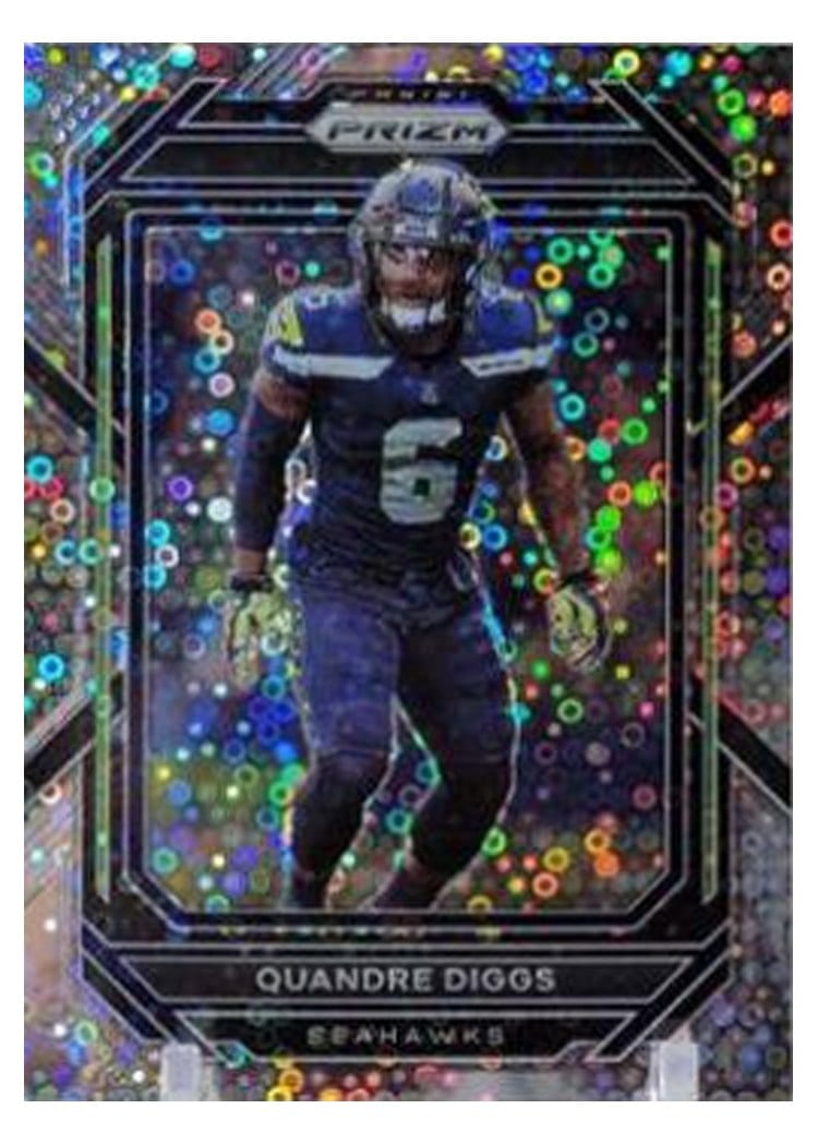 2022 Panini Prizm Base Set Quandre Diggs #260 card