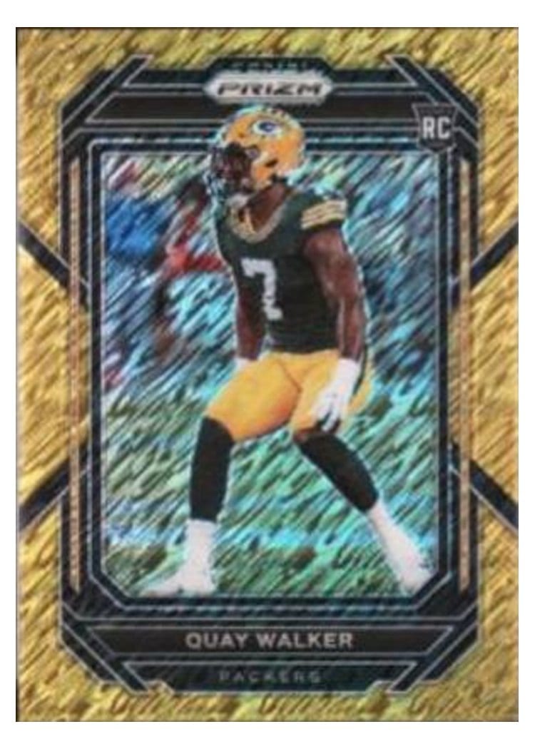 2022 Panini Prizm Base Set Quay Walker #373 card