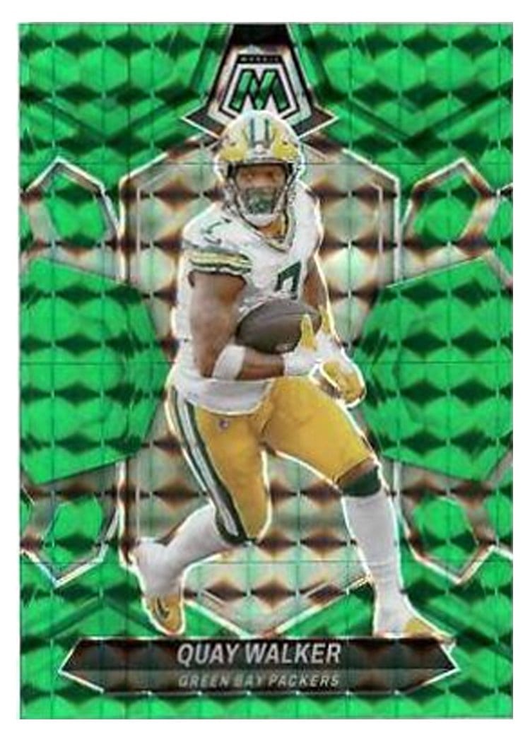 2024 Panini Mosaic Base Set Quay Walker Green #83 card