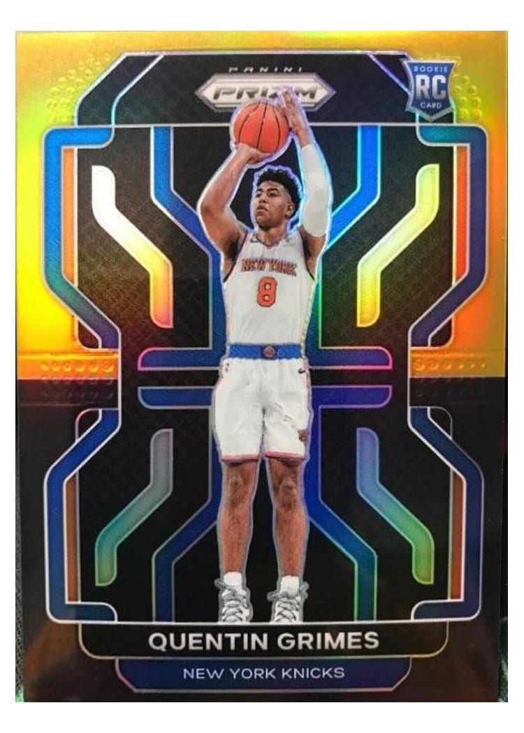 2021-22 Panini Prizm Base Set Quentin Grimes #285 card
