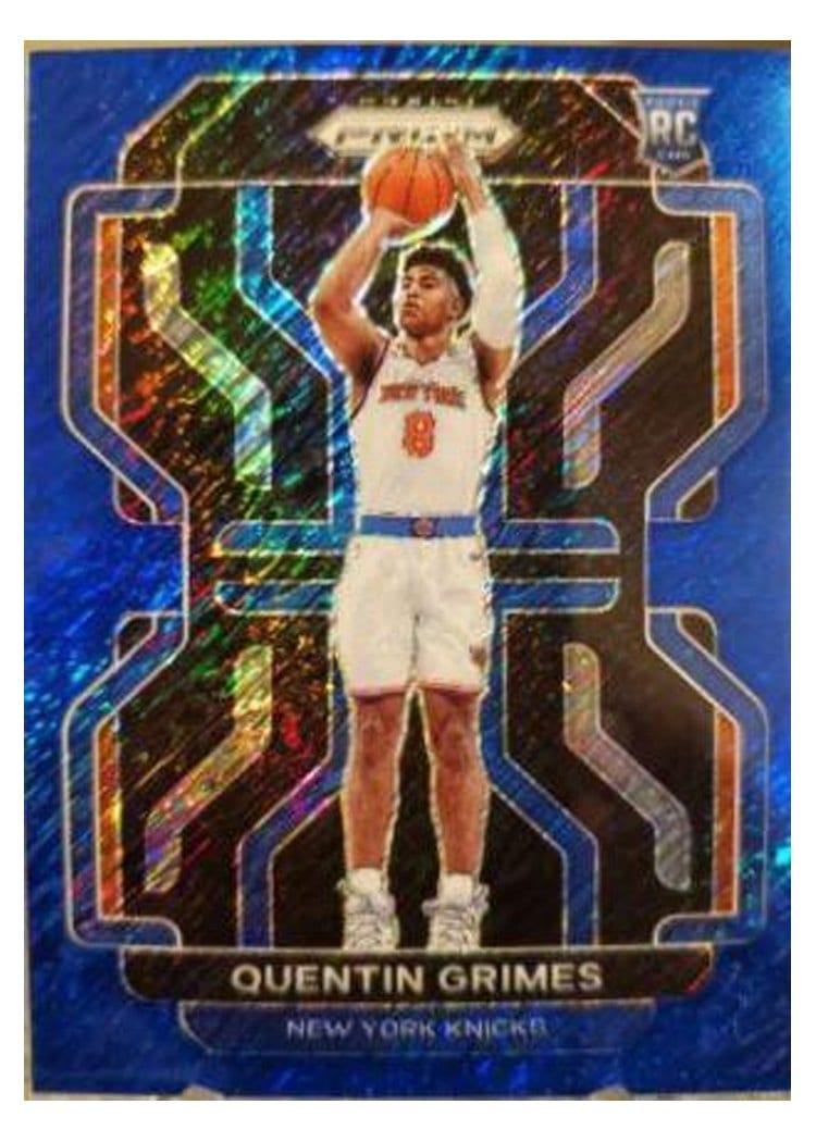 2021-22 Panini Prizm Base Set Quentin Grimes #285 card