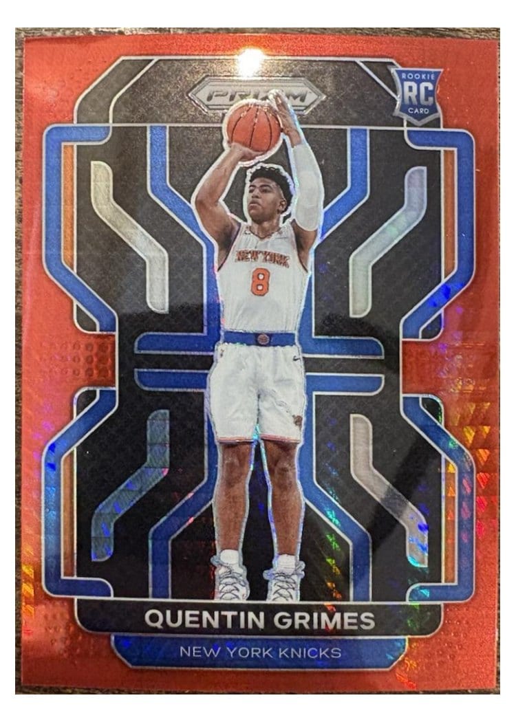 2021-22 Panini Prizm Base Set Quentin Grimes #285 card