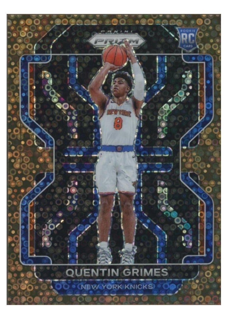2021-22 Panini Prizm Base Set Quentin Grimes #285 card