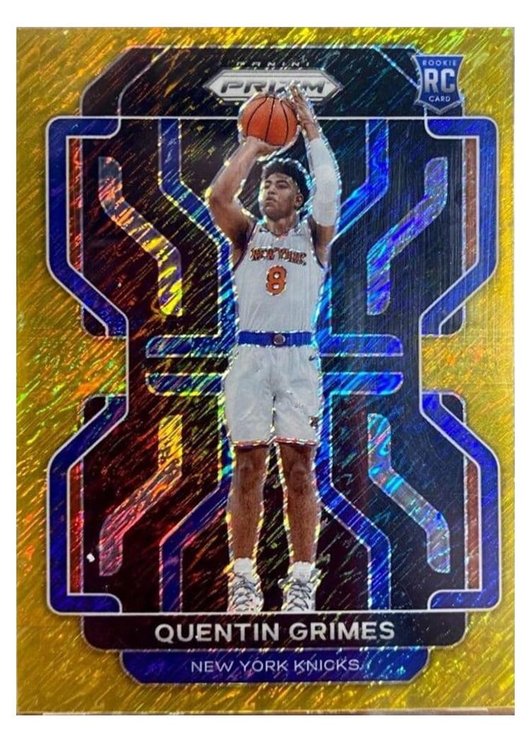 2021-22 Panini Prizm Base Set Quentin Grimes #285 card