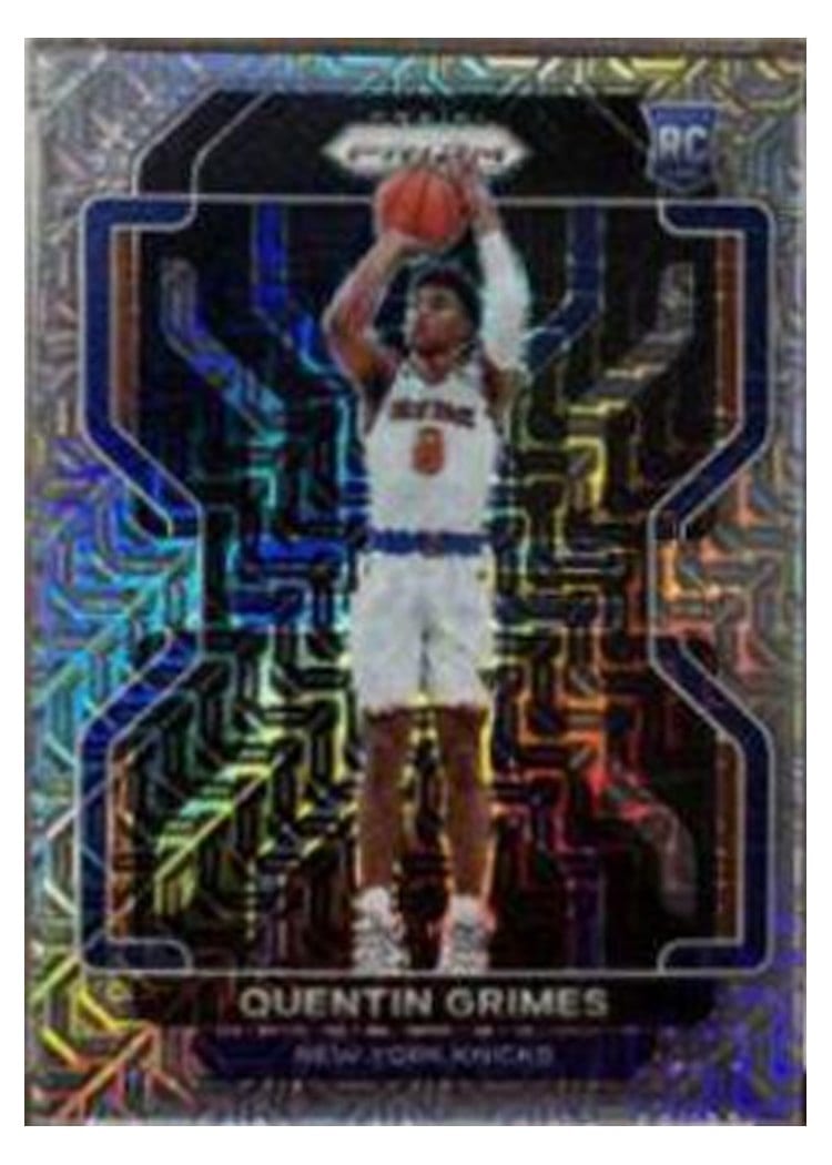 2021-22 Panini Prizm Base Set Quentin Grimes #285 card