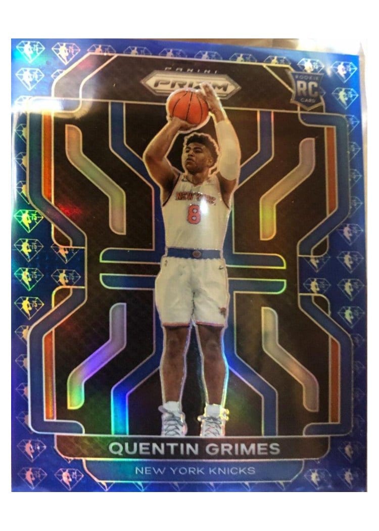 2021-22 Panini Prizm Base Set Quentin Grimes #285 card
