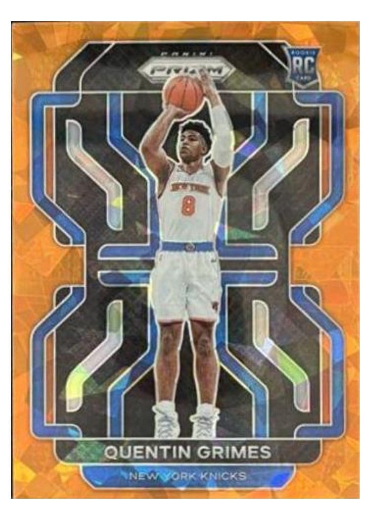 2021-22 Panini Prizm Base Set Quentin Grimes #285 card