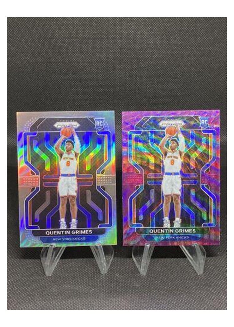 2021-22 Panini Prizm Base Set Quentin Grimes #285 card
