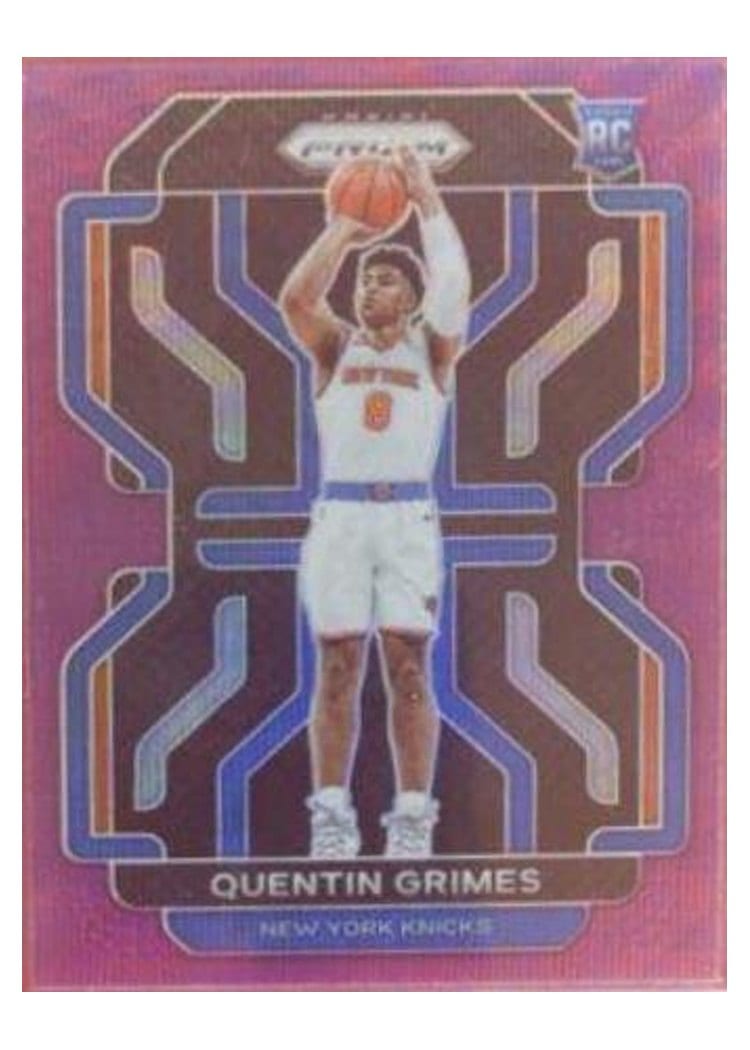 2021-22 Panini Prizm Base Set Quentin Grimes #285 card
