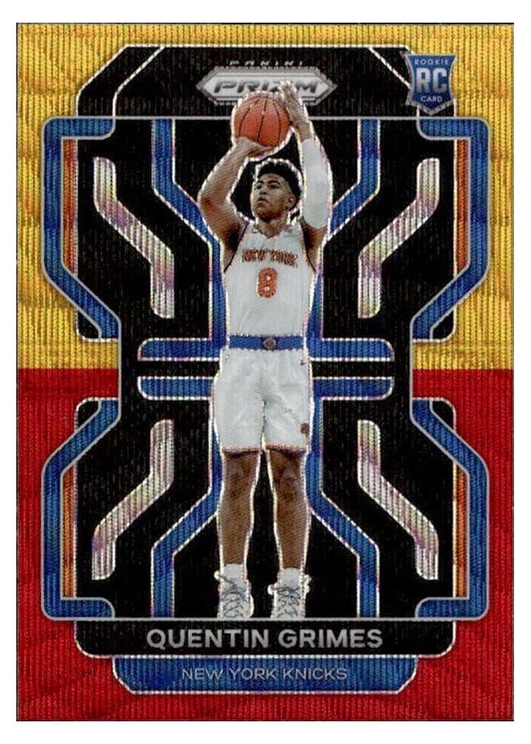 2021-22 Panini Prizm Base Set Quentin Grimes #285 card