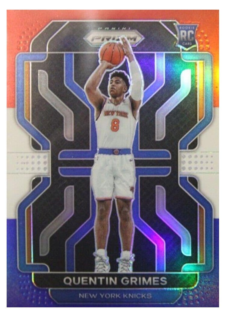 2021-22 Panini Prizm Base Set Quentin Grimes #285 card