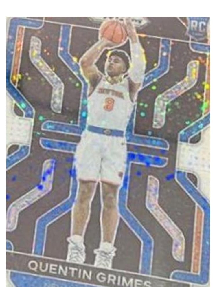 2021-22 Panini Prizm Base Set Quentin Grimes #285 card