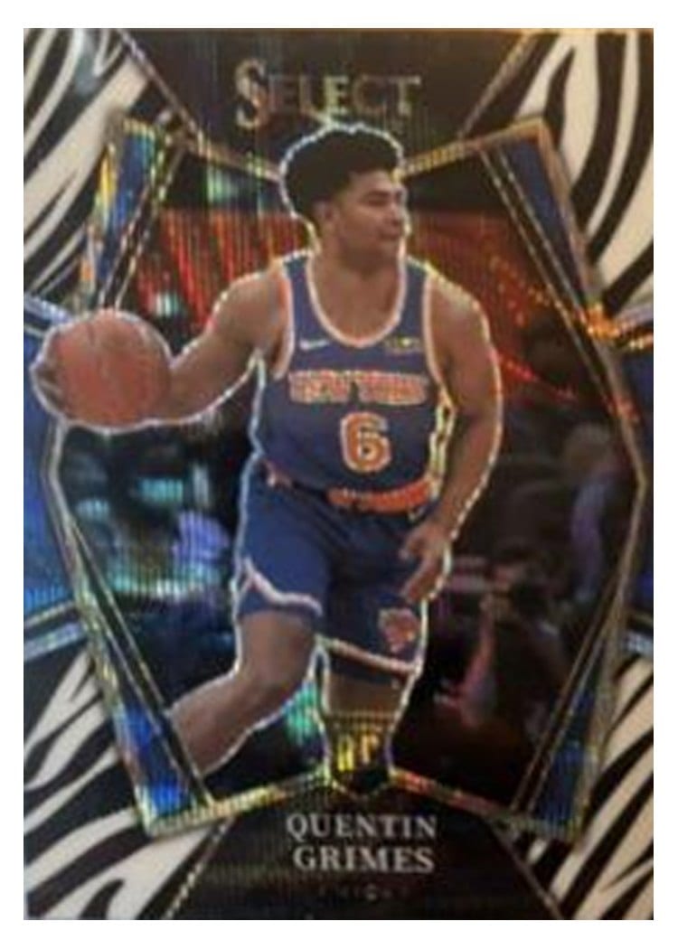2021-22 Panini Select Base Set Quentin Grimes #159 card