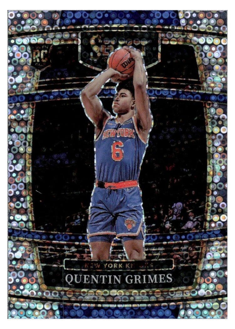 2021-22 Panini Select Base Set Quentin Grimes #24 card