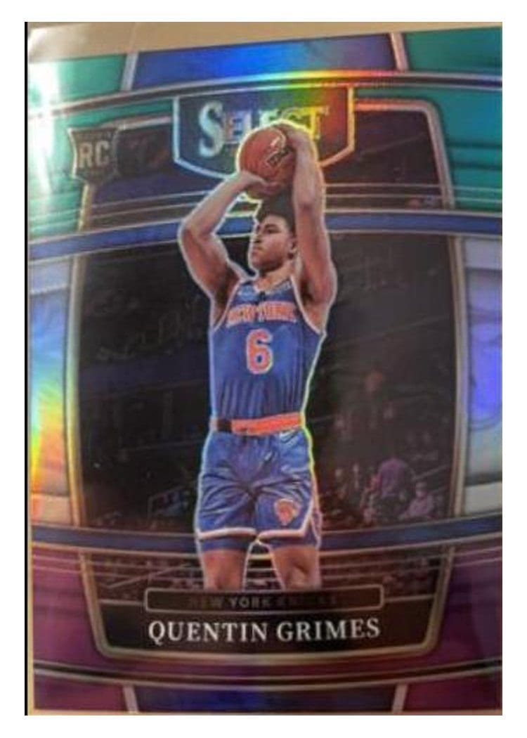 2021-22 Panini Select Base Set Quentin Grimes #24 card