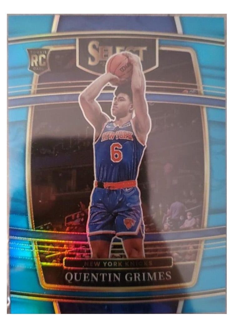 2021-22 Panini Select Base Set Quentin Grimes #24 card