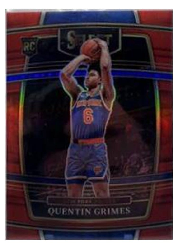 2021-22 Panini Select Base Set Quentin Grimes #24 card