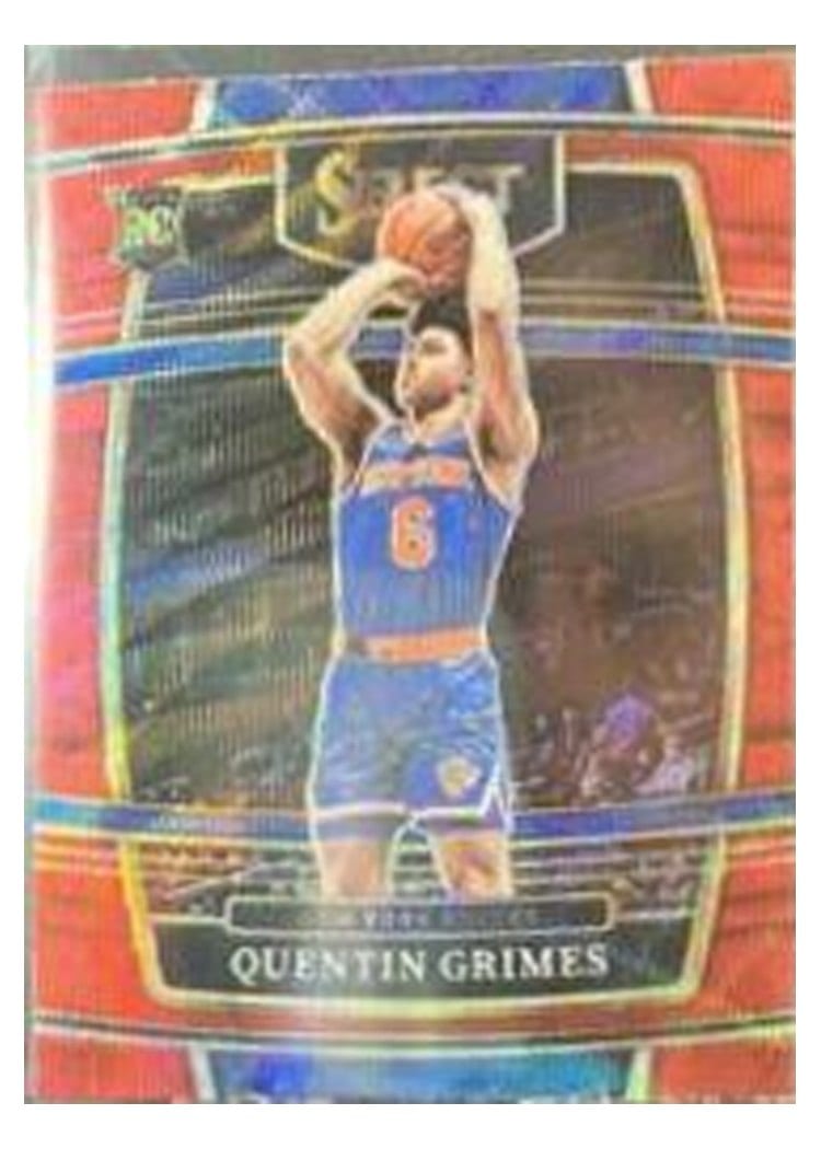 2021-22 Panini Select Base Set Quentin Grimes #24 card