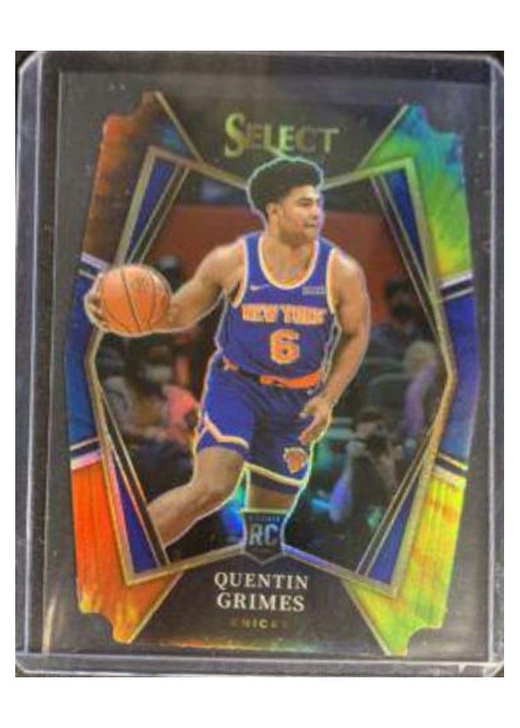 2021-22 Panini Select Base Set Quentin Grimes #24 card
