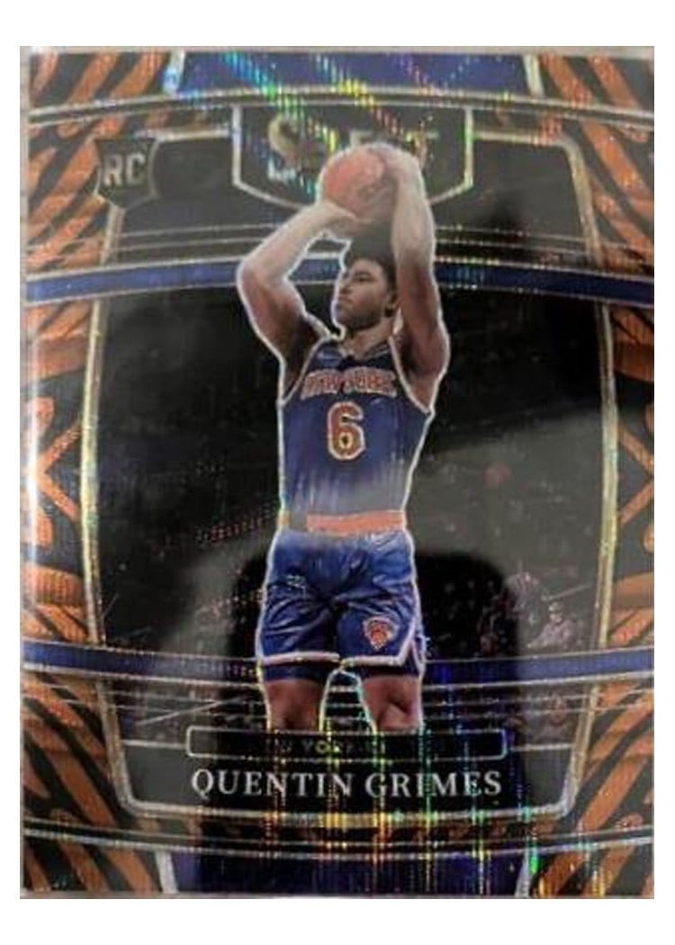 2021-22 Panini Select Base Set Quentin Grimes #24 card