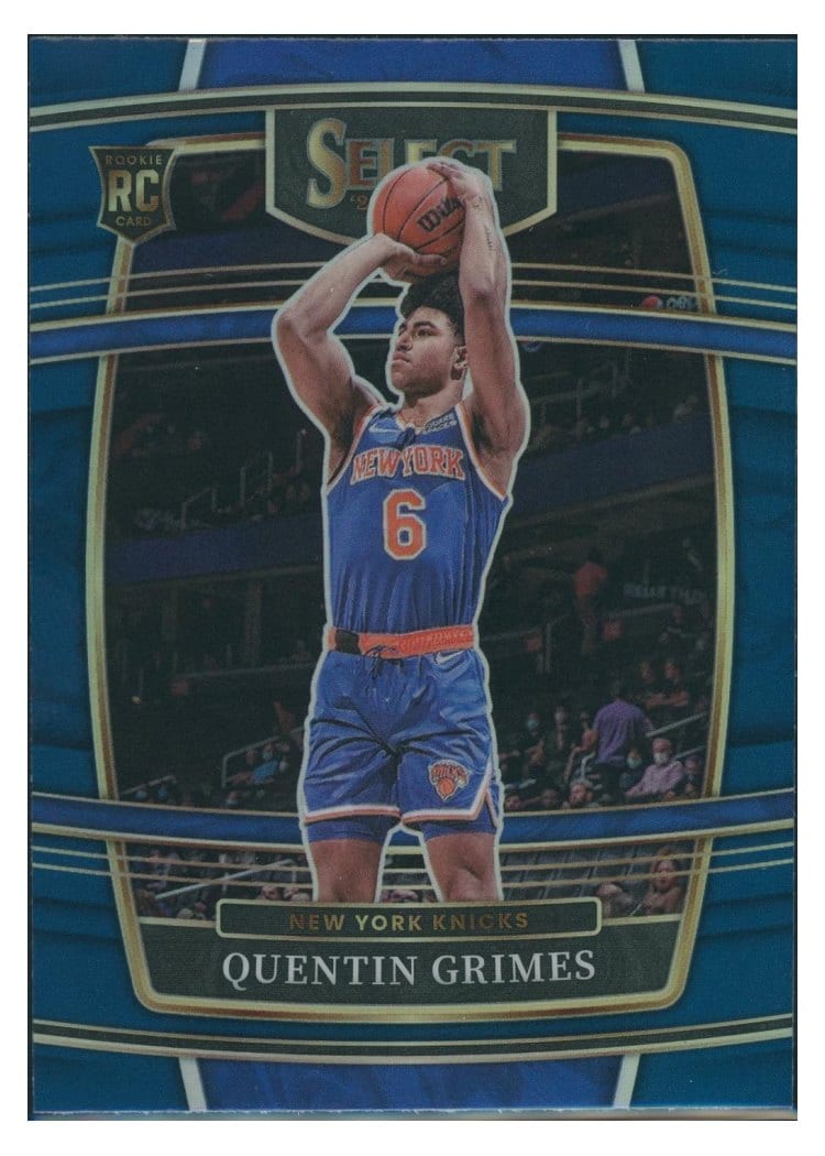 2021-22 Panini Select Base Set Quentin Grimes #24 card