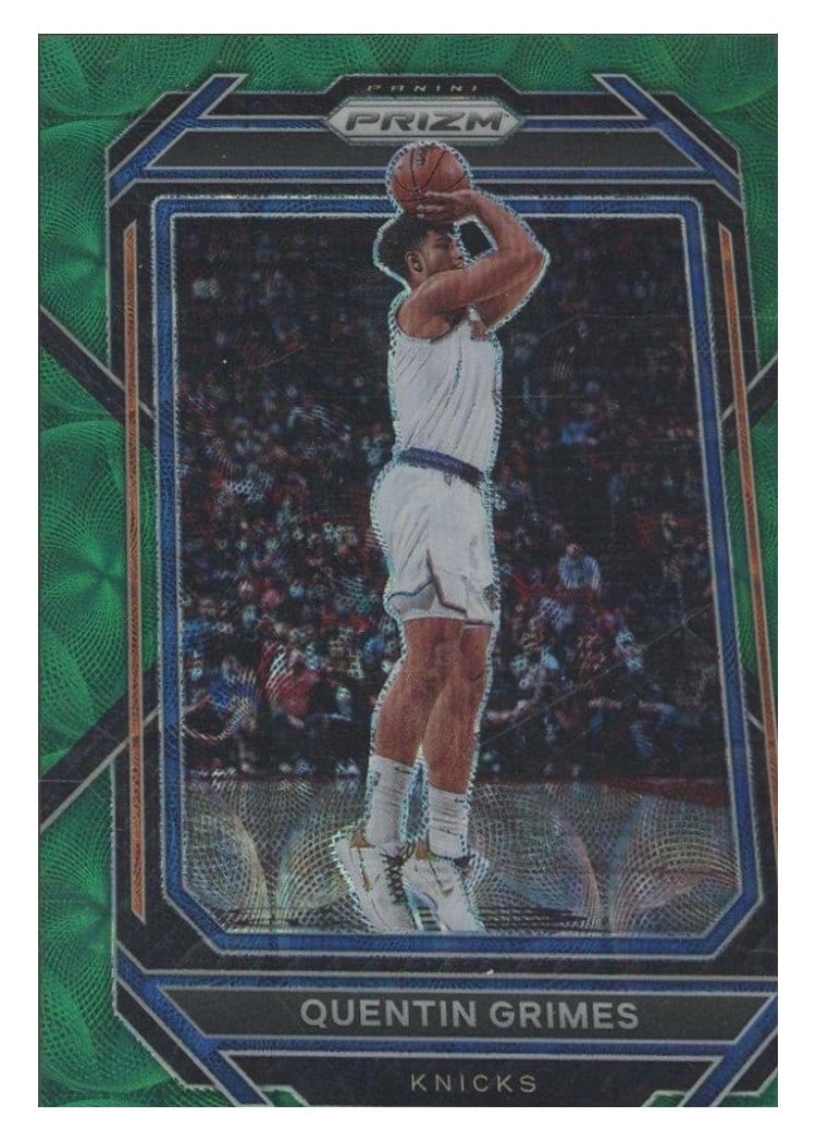 2022-23 Panini Prizm Base Set Quentin Grimes #15 card