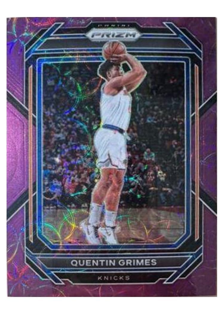 2022-23 Panini Prizm Base Set Quentin Grimes #15 card