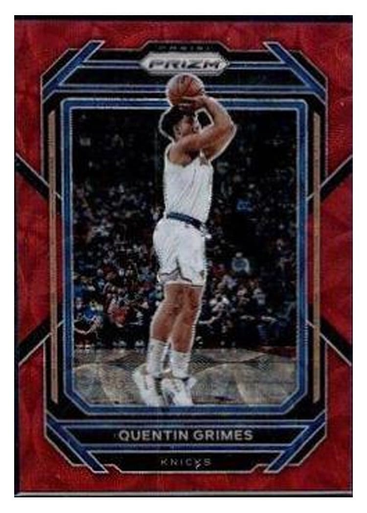 2022-23 Panini Prizm Base Set Quentin Grimes #15 card