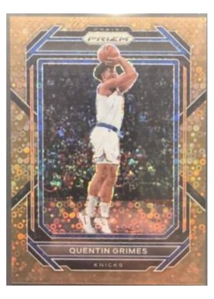 2022-23 Panini Prizm Base Set Quentin Grimes #15 card
