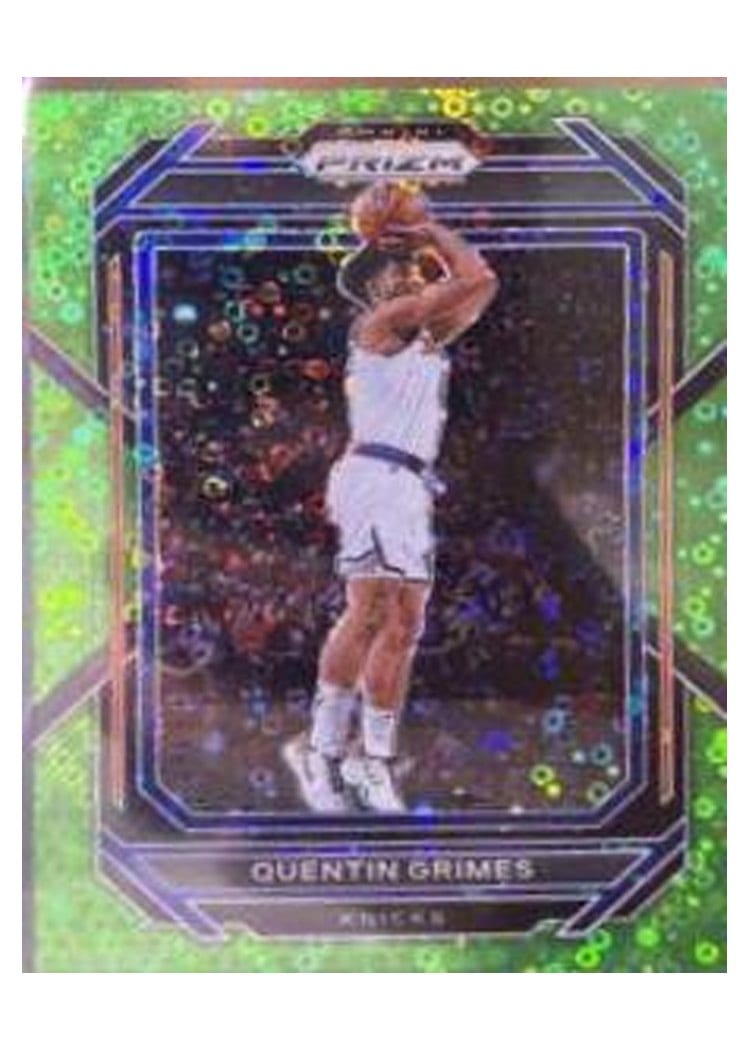 2022-23 Panini Prizm Base Set Quentin Grimes #15 card