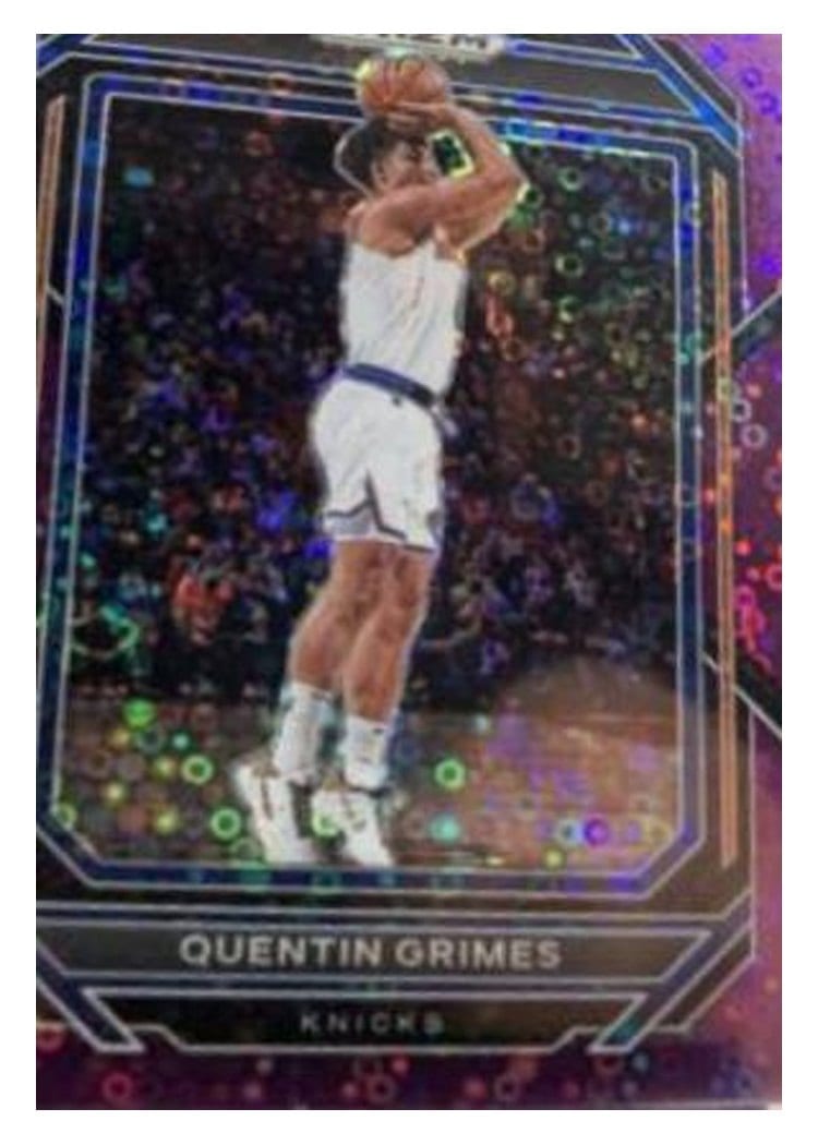 2022-23 Panini Prizm Base Set Quentin Grimes #15 card