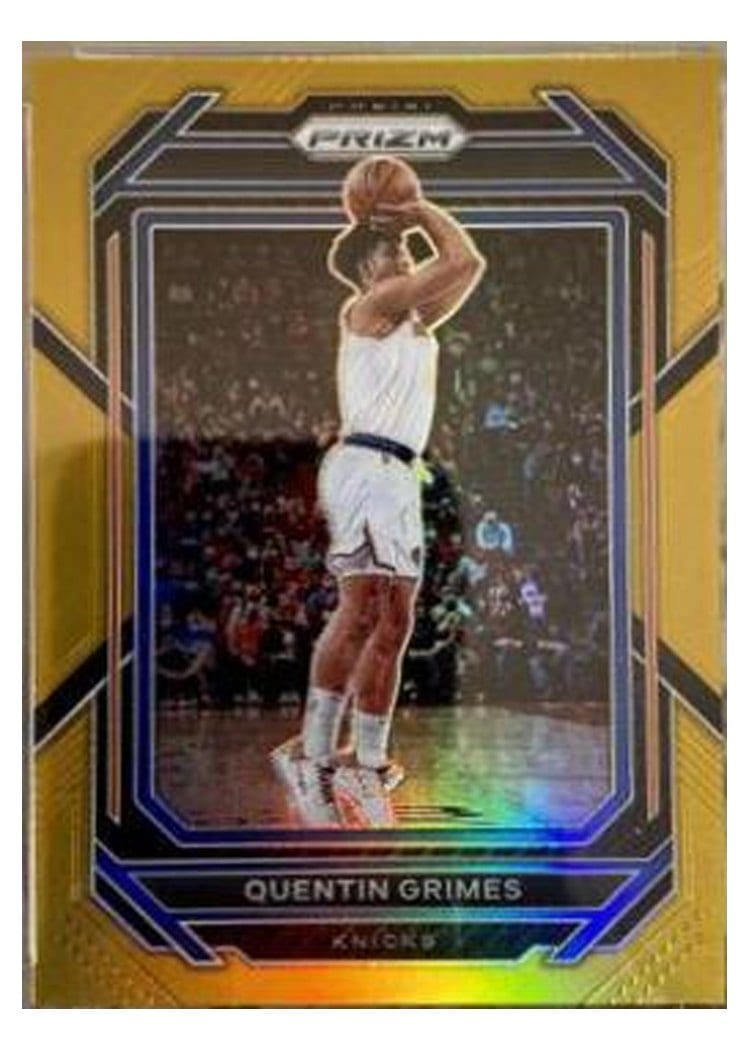 2022-23 Panini Prizm Base Set Quentin Grimes #15 card