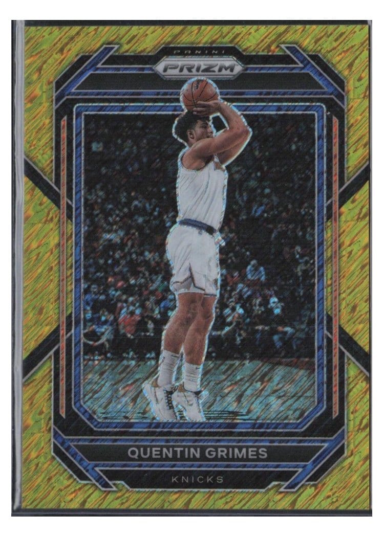 2022-23 Panini Prizm Base Set Quentin Grimes #15 card