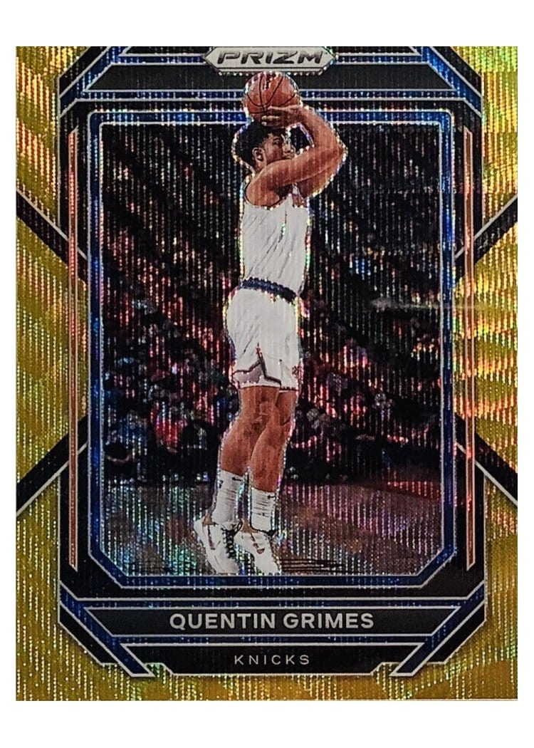 2022-23 Panini Prizm Base Set Quentin Grimes #15 card