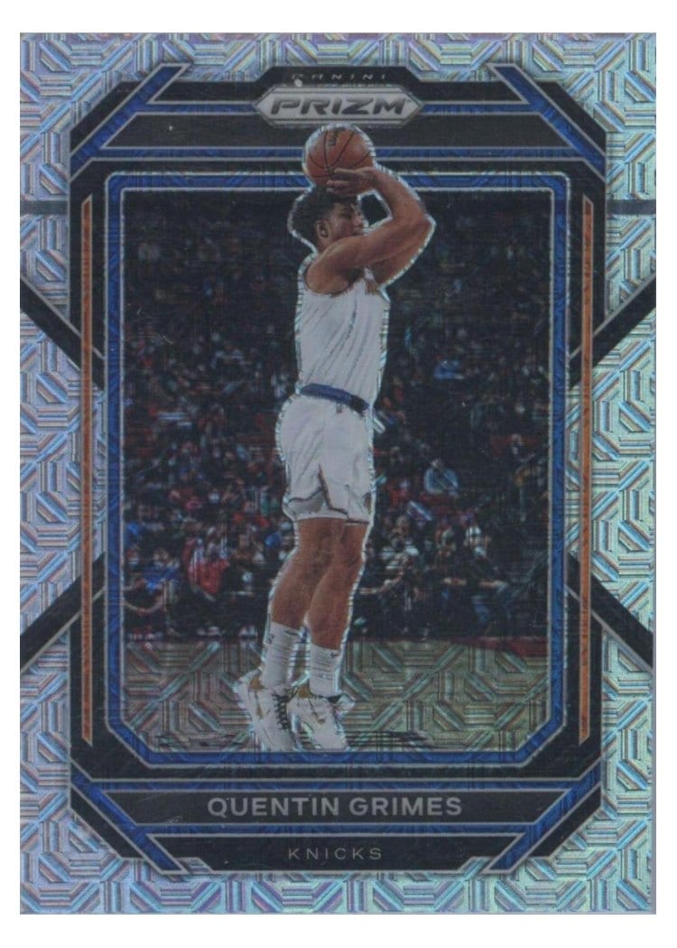 2022-23 Panini Prizm Base Set Quentin Grimes #15 card