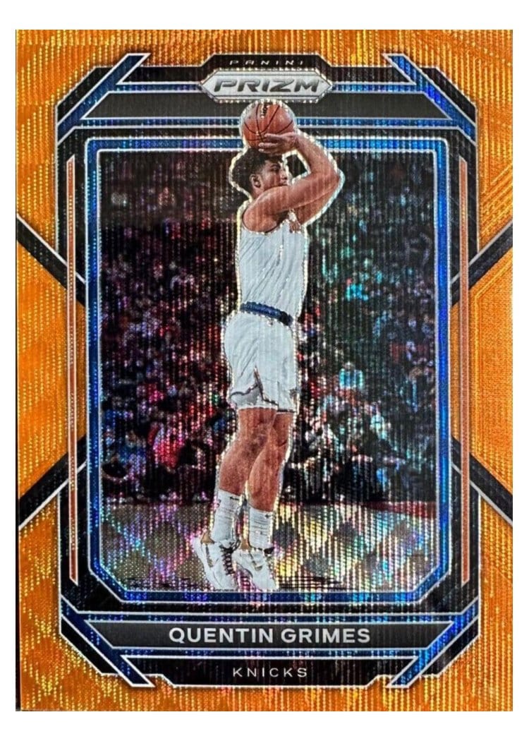 2022-23 Panini Prizm Base Set Quentin Grimes #15 card