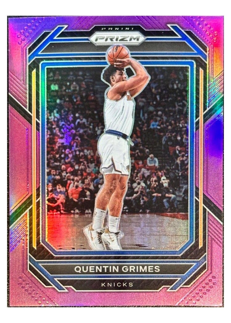 2022-23 Panini Prizm Base Set Quentin Grimes #15 card