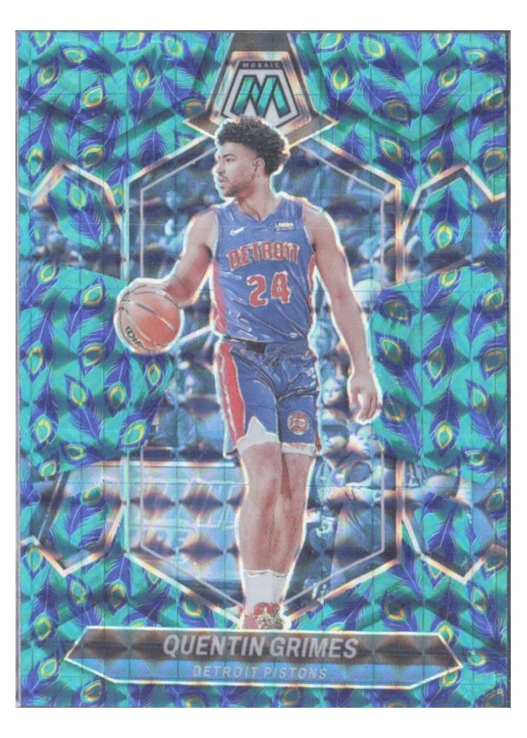 2023-24 Panini Mosaic Base Set Quentin Grimes #37 card