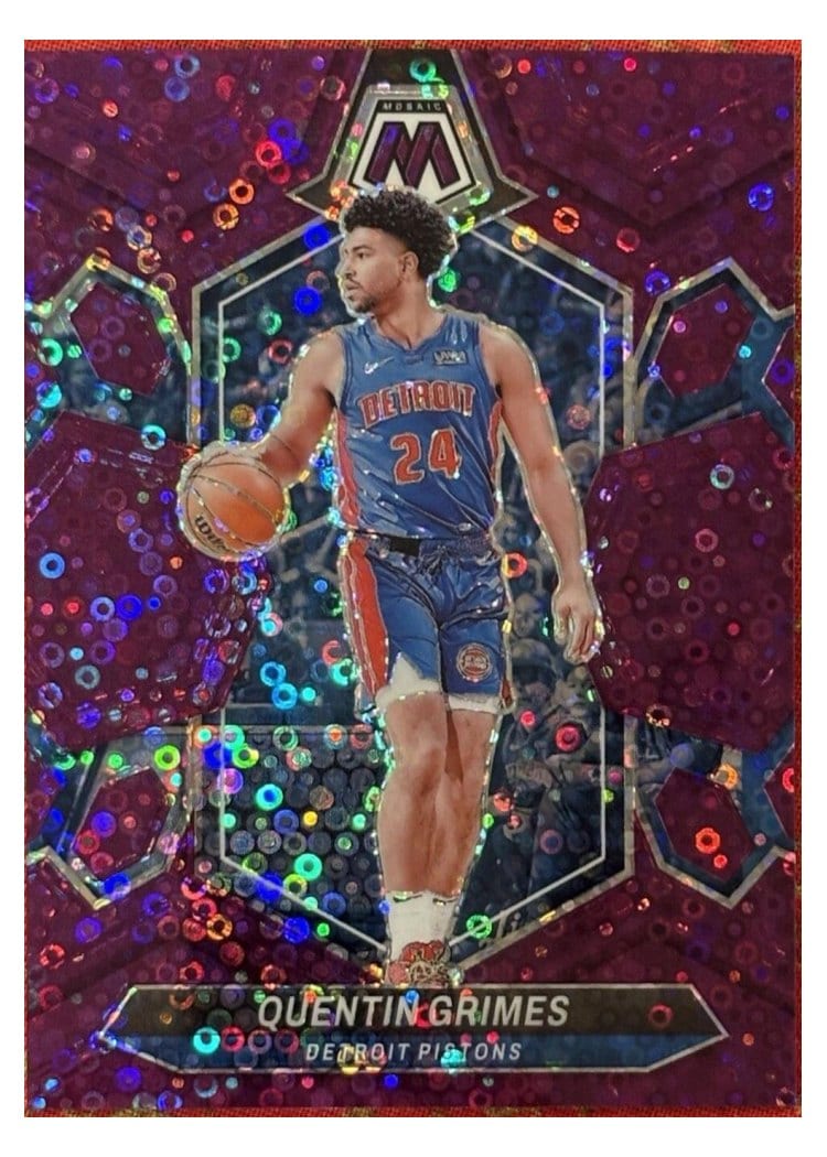 2023-24 Panini Mosaic Base Set Quentin Grimes #37 card