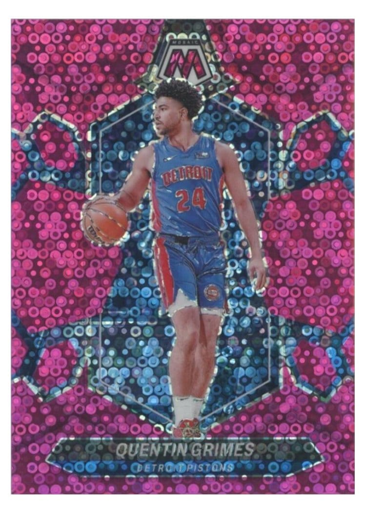 2023-24 Panini Mosaic Base Set Quentin Grimes #37 card