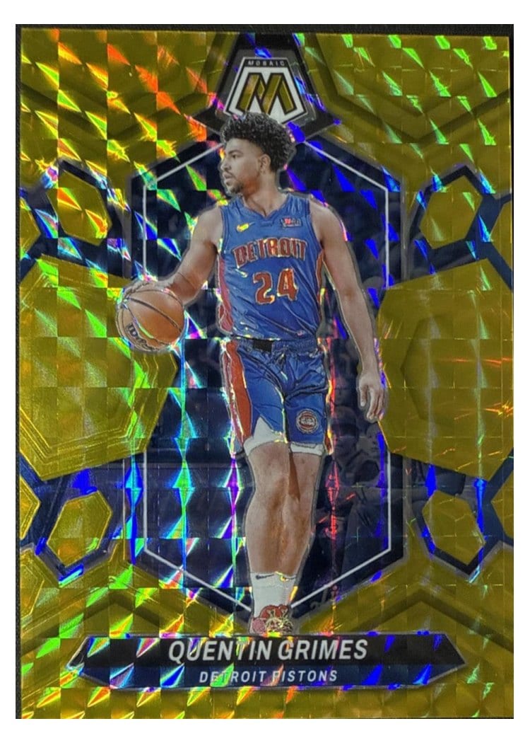 2023-24 Panini Mosaic Base Set Quentin Grimes #37 card