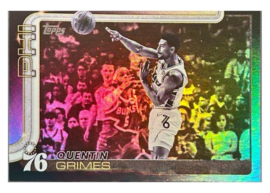 2025-26 Topps Base Set Quentin Grimes #25 card