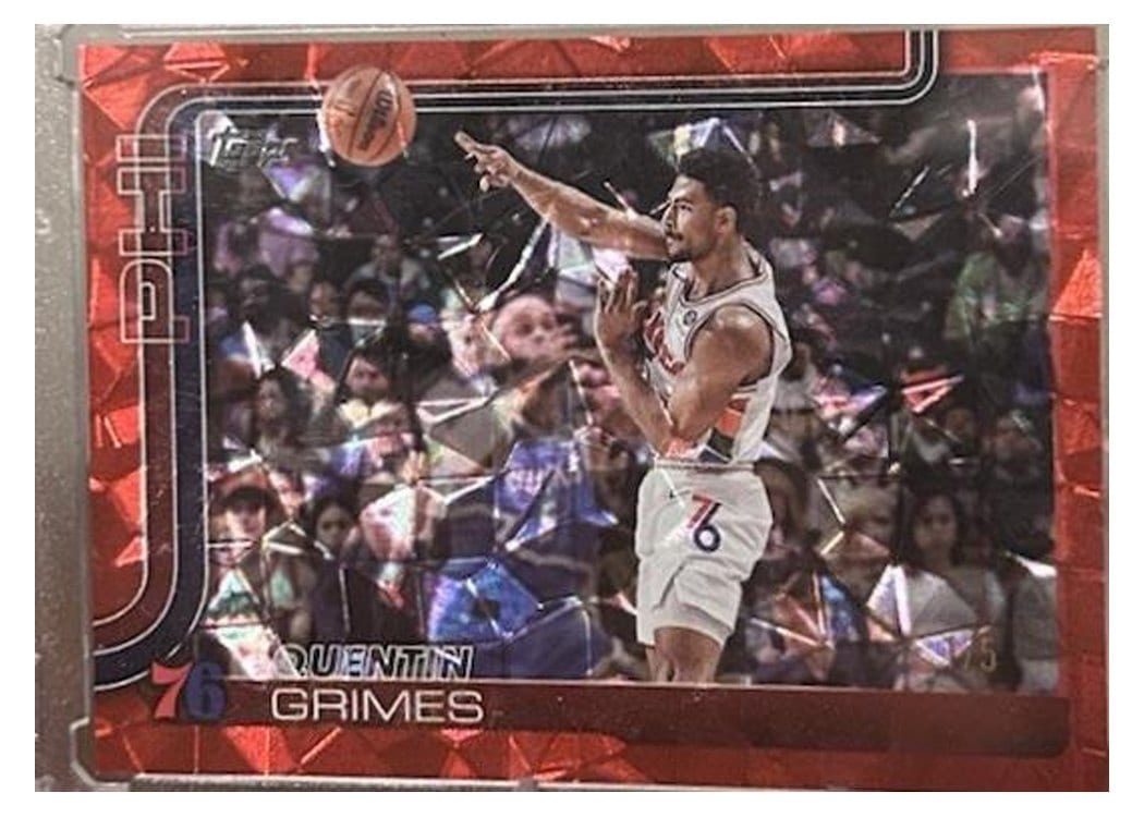 2025-26 Topps Base Set Quentin Grimes #25 card