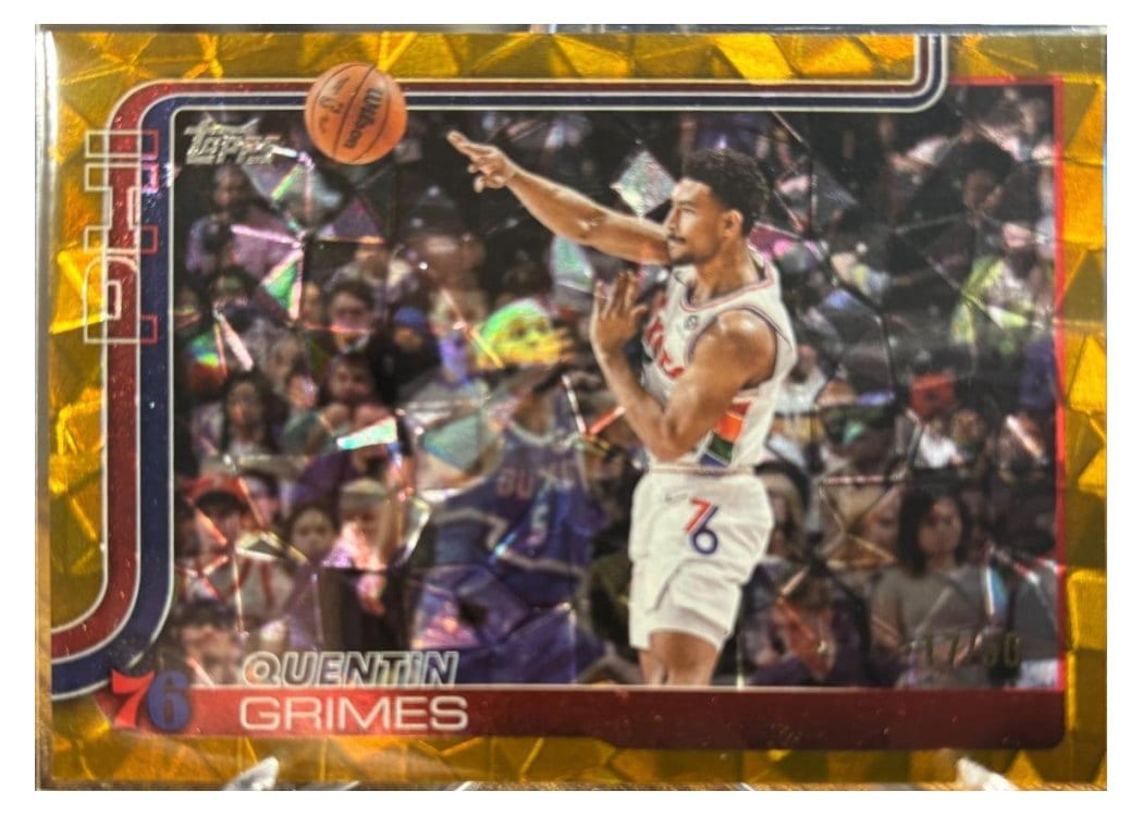 2025-26 Topps Base Set Quentin Grimes #25 card