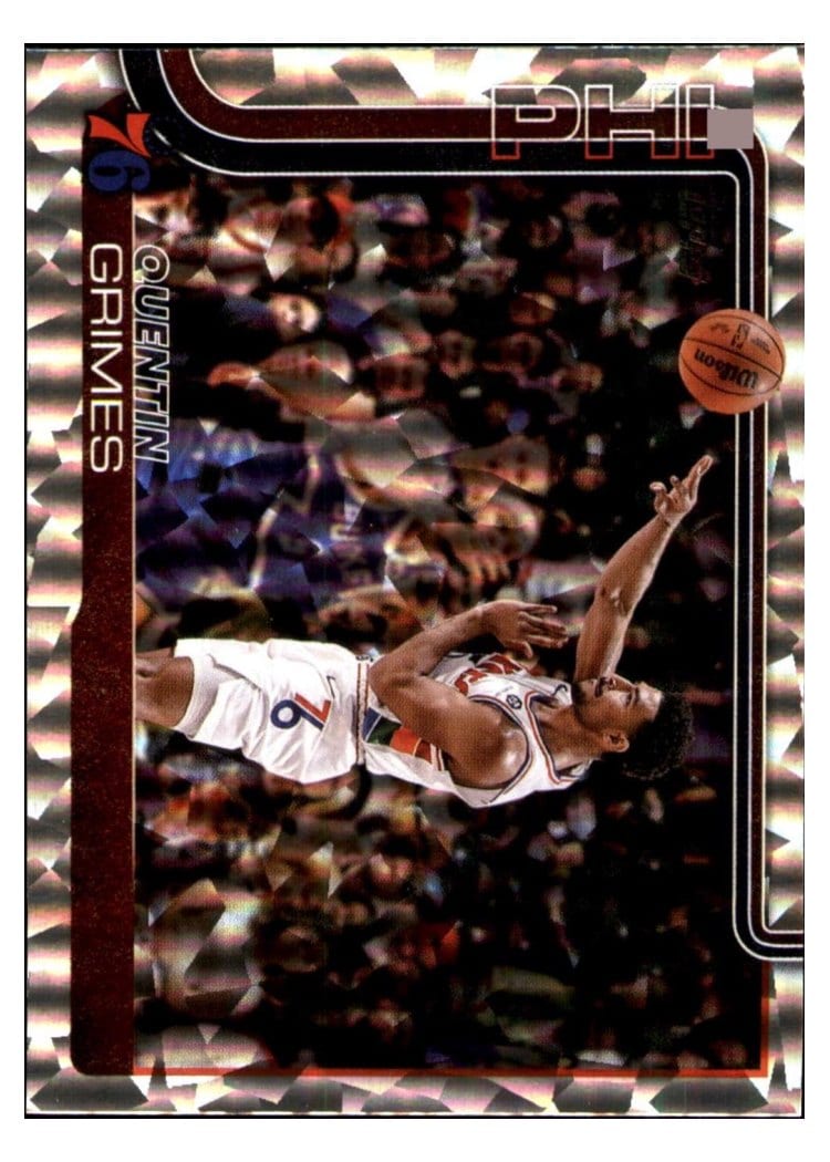 2025-26 Topps Base Set Quentin Grimes #25 card