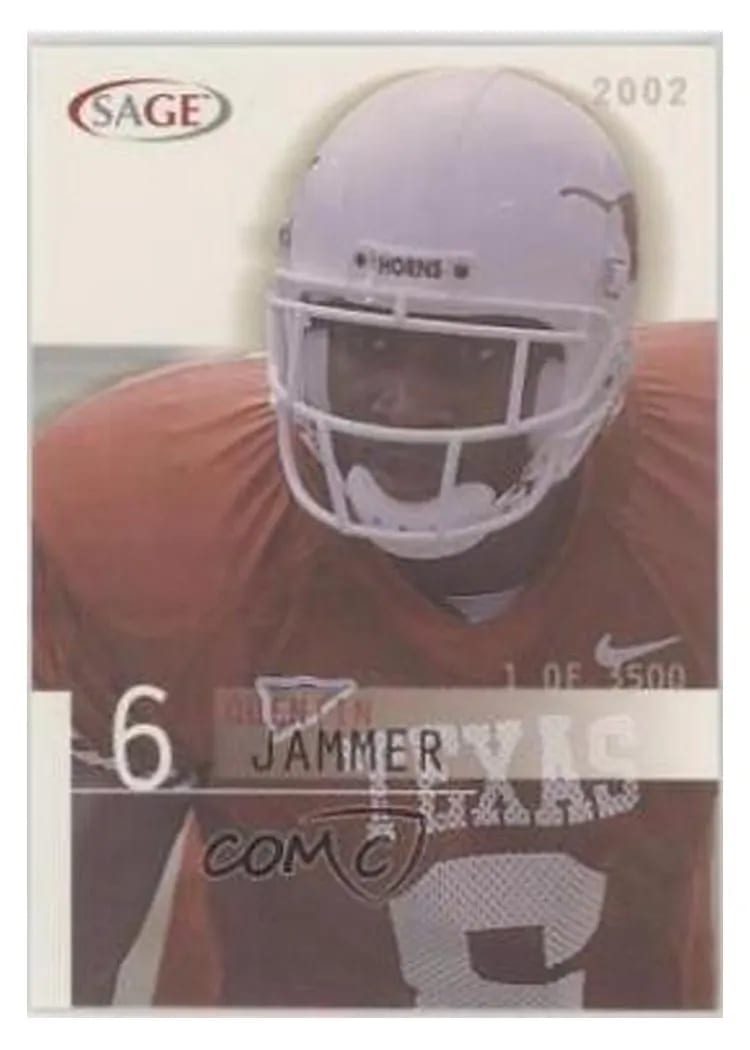 2002 Sage Quentin Jammer #23 card