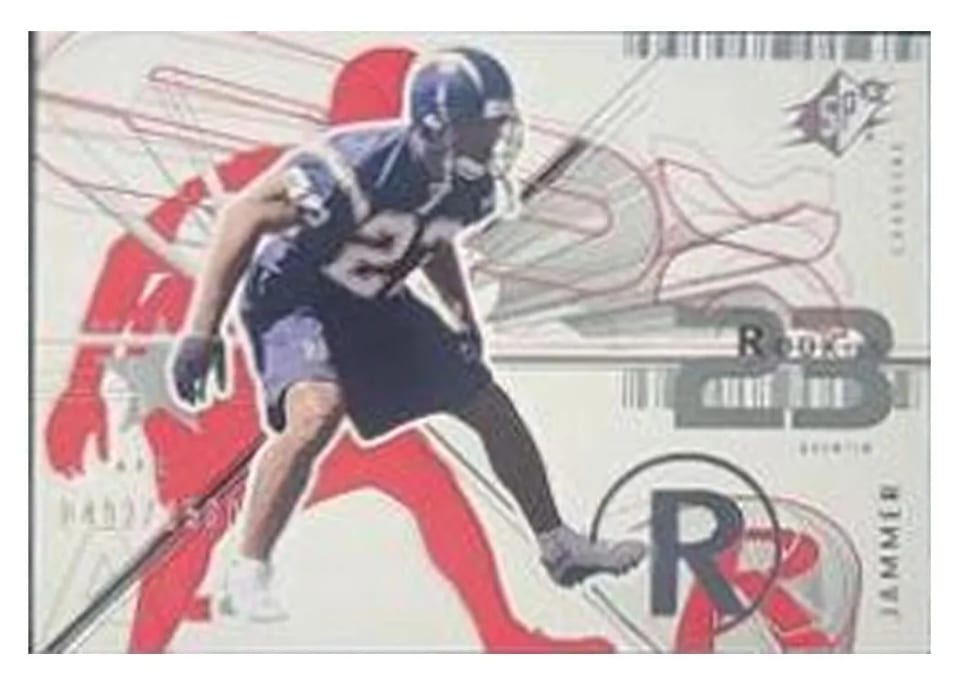 2002 Spx Quentin Jammer #141 card
